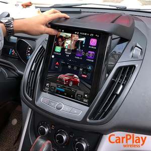 Reproductor Multimedia de Video con Navegación CarPlay, Pantalla IPS, Android 13, Radio para Auto para Ford Cmax 2013 2011 KUGA, Pantalla Tesla, Estéreo, GPS - Product Image 2