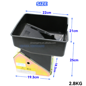 8-lỗ bàn xoay đồng xu Phễu dc24 động cơ lưu trữ container cho thẻ trao đổi máy khe cắm Hội Đồng Quản trị đồng tiền hoạt động máy trò chơi - Product Image 2