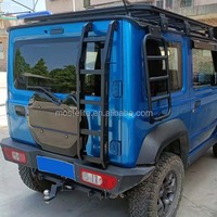 Échelle de porte arrière en alliage d'aluminium solide échelle de toit pour Suzuki Jimny accessoires JB64 JB74