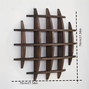 Étagères murales flottantes en bois de style chinois antique personnalisées <span class=keywords><strong>pour</strong></span> la maison, organisateur de rangement en bois <span class=keywords><strong>pour</strong></span> l'affichage - Product Image 5