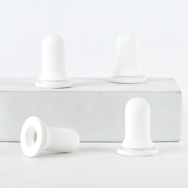 Dia 20mm Matte White Butyronitrile Nitrile Rubber Teat Rubber Dropper Bulb for 20mm Neck Plastic Dropper Manufacturer