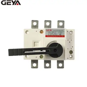 GEYA-Interruptor de carga de bajo voltaje, LGL-3P/4P, 63A-160A, Manual, para transferencia del generador, interruptor eléctrico principal