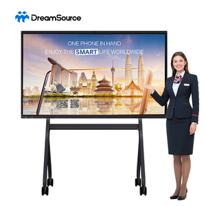 ไวท์บอร์ดอัจฉริยะแบบสัมผัสได้หลายจุด ขนาด 75 นิ้ว สำหรับการศึกษา ใช้ในงานอินเทอร์แอคทีฟ สีขาว ขายส่ง - Product Image 1