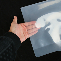 Livraison en plastique impression personnalisée transport oxygène poignée gonflable poisson vivant sac d'emballage