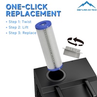 Système de refroidissement à eau silencieux de luxe 1HP/1.5HP pour bain de glace, édition professionnelle, pour projets de spa et de bains froids en station balnéaire