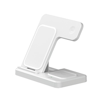 Nouveau chargeur de téléphone portable sans fil 3 en 1, station de charge rapide sans fil 15W pour Apple iPhone Airpods IWatch