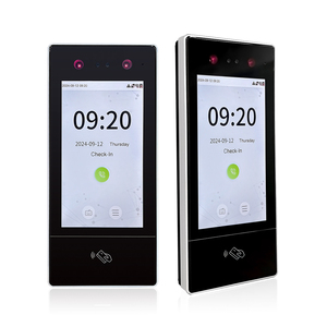 Chất lượng cao 7inch TCP/IP mặt RFID tham dự máy sinh trắc học Thời gian ghi âm năng động nhận dạng khuôn mặt hệ thống truy cập - Product Image 5