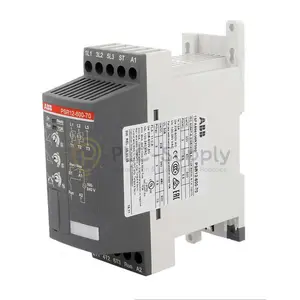 Nouveau-démarreur progressif ABB gamme PSR compacte PSR12-600-70 de démarrage progressif 5.5KW 208-600V montage sur rail DIN 1SFA896106R7000 | PLC-Supply