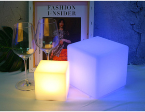 Tuya Smart Table Lamp Works With <strong>Alexa</strong> Voice Control RGB Color Changing LED USB Charging Night Light <strong>Cube</strong> Controlled by APP - Product Image 4