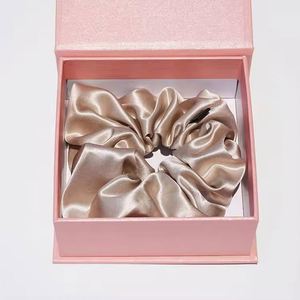 Vente en gros : Chouchous pour cheveux en soie de mûrier 100% Grade 6A, 19 Momme, pour mariage, en promotion - Product Image 1