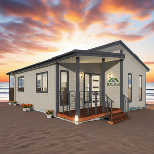 บ้านสำเร็จรูปโครงสร้างเหล็กเบา ดีไซน์ทันสมัย ประหยัด ทนทาน กันน้ำ เห<span class=keywords><strong>มา</strong></span>ะสำหรับอพาร์ทเมนต์ รีสอร์ท โรงแรม ที่อยู่อาศัย และวิลล่า - Product Image 1