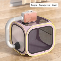 Boîte de séchage portable pour animaux de compagnie, séchoir pour chats et chiens, sèche-cheveux, sac de séchage anti-éclaboussures pour usage domestique – Vente chaude