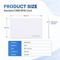Tarjeta Inteligente RFID en Blanco de 13.56MHz 216, Precio de Fábrica, Asequible para Programación, Control de Acceso, Sistemas de Membresía e Identificación