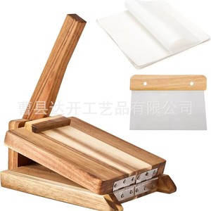 Tabla de Madera para Prensar Empanadas, Utensilio de Cocina Ecológico para el Hogar - Product Image 3