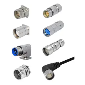 M23 electric industrial connector cable IP67 IP68 waterproof 20A 30A connector m23 sensor connector
