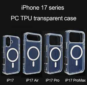 Venta al por mayor Durable a prueba de golpes 16 17 Series Magnetic Pro Max Carcasa de lujo 16E para <span class=keywords><strong>iPhone</strong></span> case - Product Image 5