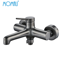 Momali Salle De Bains Mur Monté Bain Douche Robinet Mélangeur Baignoire Robinet 59-1A Laiton Salle De Bain Baignoire Robinets D'eau Chine