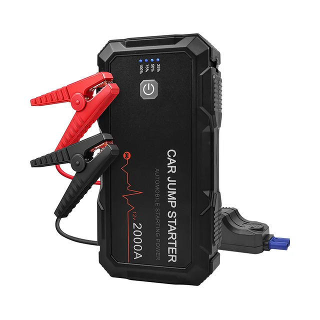2000A Jump Box 22000mAh 12V Portable Power Bank Car Battery Charger Jump Starter With USB/Type C Quick Charge and LED Display