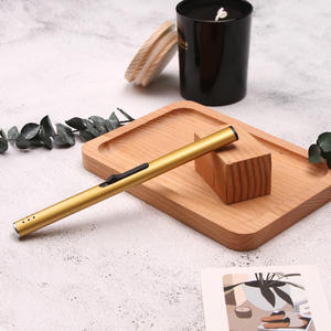 Briquet à bougie en or rose Briquet personnalisé pour bougie Vente en gros Briquet à gaz multifonctionnel gonflable à pile sèche - Product Image 6