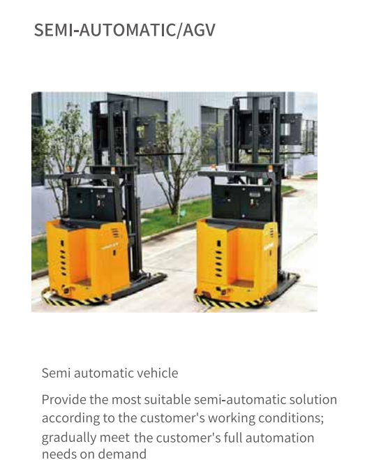 1T 1.5T Stand On 3 Direction Forklift Pallet Stacker Electric For Warehouse