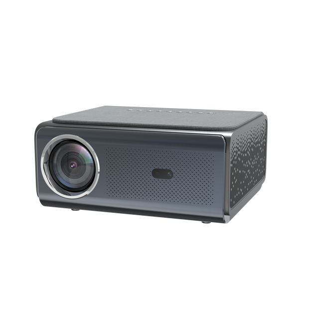 High Resolution 1080P Android 9 Smart Projector Keystone Correction Auto Focus WiFi Custom Lens 2G RAM 32GB Storage Home Theater