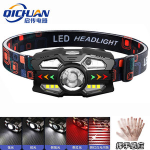 ไฟหน้าแบบ LED แบตเตอรี่แบบชาร์จได้ 1200 มิลลิแอมป์ สำหรับใช้งานกลางแจ้ง - Product Image 2