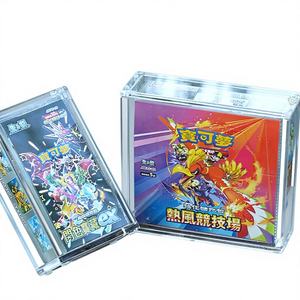 Boîte de rangement en acrylique japonaise de haute qualité pour cartes Pokémon, <span class=keywords><strong>grande</strong></span> capacité et protection renforcée - Product Image 1