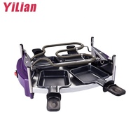 Elektrischer Raclette-Grill aus Stahl für den Innenbereich