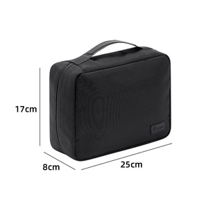 Grenz überschreitende umwelt freundliche RPET-wasserdichte Multifunktions-Kosmetik tasche mit Klett verschluss und hängenden Design taschen mit einer Kapazität von <span class=keywords><strong>3</strong></span> bis 6l - Product Image 6