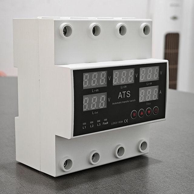 Hot Sell 4P 63A Phase Selector ATS Automatic Transfer Switch 220V