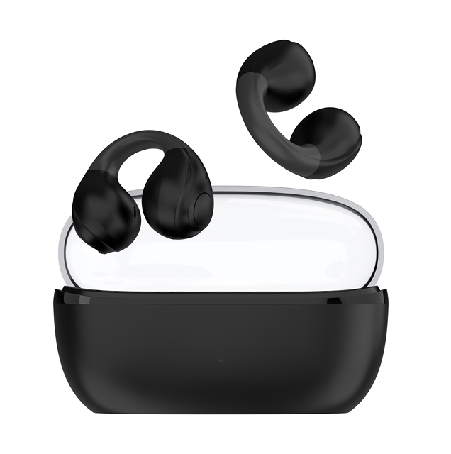 Earring Style TWS Earphones Mini Earcuffes Stereo Wireless BT Sport Noise Reduction Headphones