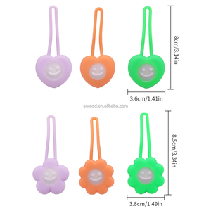 Flower Shape Silicone LED Pet Collar <strong>Light</strong> Accessories Outdoor Pet Supplies 3 Models Night Safety <strong>Dog</strong> Collar Pendant <strong>Light</strong> - Product Image 3