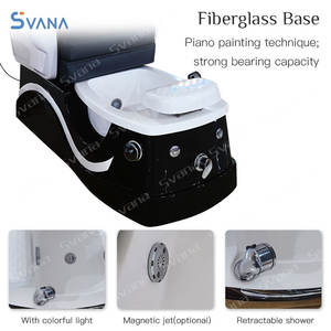 Muebles de salón de uñas Silla eléctrica para el cuidado de los pies Sin plomería Silla de masaje de pedicura profesional Spa de pies - Product Image 4