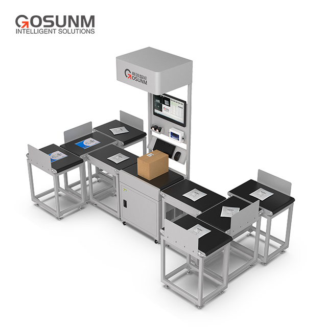 Parcel Dimension Weighing Scanning Checking Machine Automatic Static Automatic 8 Sorting Machine