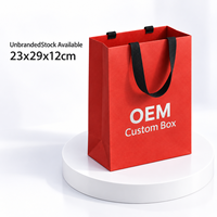 Sac d'emballage portable, mini sac de transport, sac fourre-tout personnalisé avec logo imprimé pour boutique, cadeaux et petits articles d'emballage