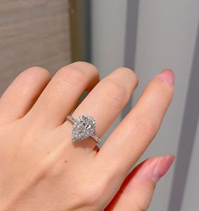 Bagues en platine PT950 avec diamants de laboratoire, plus de 100 styles prêts à être expédiés, bijoux de luxe en gros provenant d'une usine chinoise, MOQ 2 pièces - Product Image 4