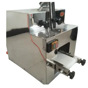 Máquina de rolo de massa para envoltório, máquina automática de enrolamento de massa samosa tortilla