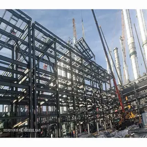 Steel Structures Ltd's Industrial-Style Metal Frame Building Construction Light Gauge Steel Frame Structure for House Office Use