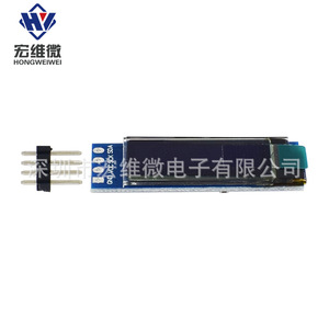 Module d'affichage OLED LCD Hongwei Micro 0,91 pouce IIC 128x32 Montage sur carte PCB - Product Image 3