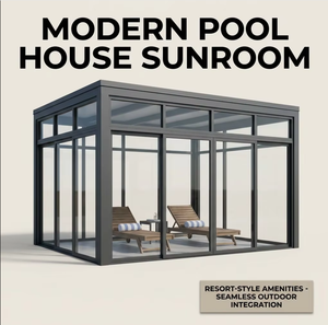 Serre professionnelle en aluminium avec protection <span class=keywords><strong>UV</strong></span>, verrière pour jardin intérieur toute saison, <span class=keywords><strong>solarium</strong></span> pour plantes exotiques - Product Image 2