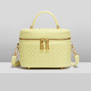 Designer Inspired Woven 2026 China Supplier Wholesale <strong>Small</strong> Luxury PU Leather Woven <strong>HandBags</strong> for <strong>Women</strong> - Product Image 1