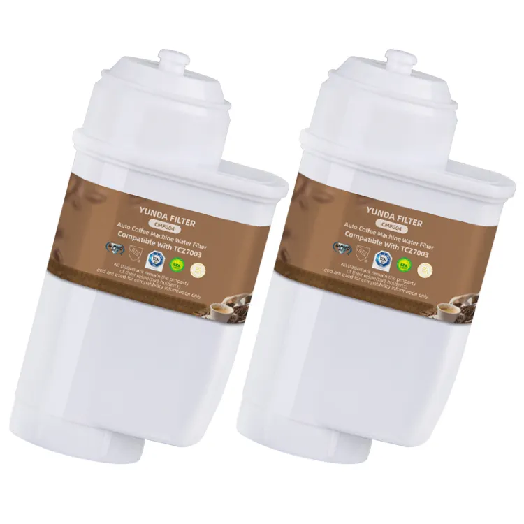 YUNDA NSF certified factory price wholesale water filter compatible for TCZ7003 TCA7 TCC7 TES70 coffee water filter replacement