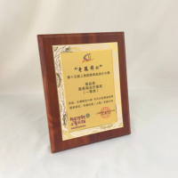 Plaque de récompense personnalisable en bois sculpté Plaques souvenirs en bois de luxe artisanat par sublimation