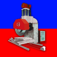 Machine de scie à couper les blocs de pierre à vendre Granit multilames automatique de haute qualité Coupeur de granit rouge naturel Pierre industrielle