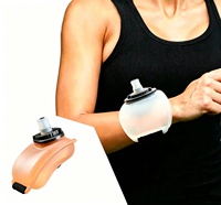 Bouteille d'eau créative à porter au poignet, 7 oz, anti-fuite, en silicone, pour la course à pied, le marathon, la randonnée, le cyclisme