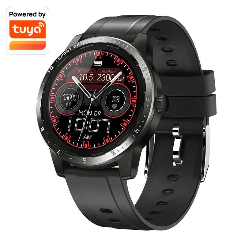 2021 New Smart Watch Round Support 20 Kinds Of Sports Modes Tuya Products Smart Watch