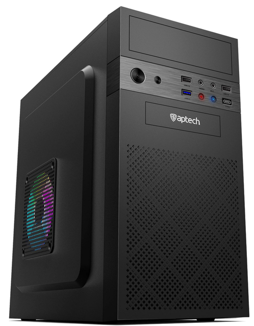 High Quality with Good Price V12 TYPE C Connector USB3.1 Micro ATX Office Computer Case with 200W Power Supply