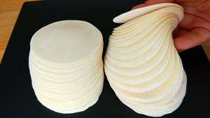 Automatic <b>Dumpling</b> Skin Maker Making <b>Dumpling</b> Wrapper Wonton Skin Making <b>Machine</b> - Product Image 6