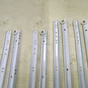 Rails de guidage <span class=keywords><strong>pour</strong></span> tiroirs en fer, options de couleur blanc et noir, résistants à la rouille, excellent rapport qualité-prix - Product Image 3