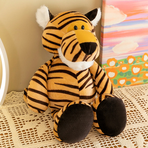 Giocattoli di peluche della foresta della giungla con animali in peluche di <span class=keywords><strong>leone</strong></span> volpe giocattoli di peluche giraffa elefante orso Panda tigre regalo di peluche di natale - Product Image 5